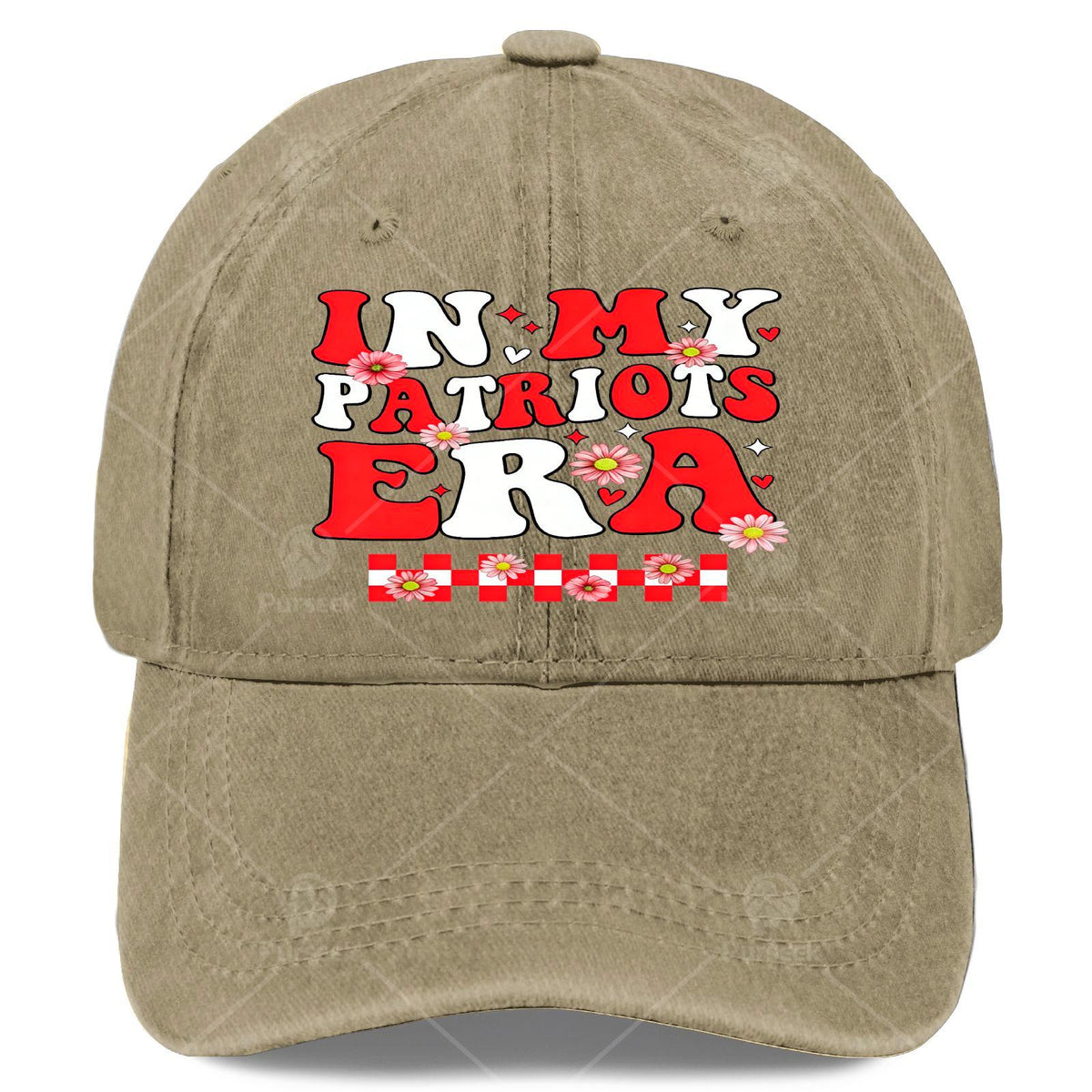 Patriot Era Duckbill Baseball Cap - Vintage Washed Unisex Adjustable Cap with Retro Print, Machine Washable Suitable for Men & Women, Washed Aesthetic for Casual Wear,, Themed Events