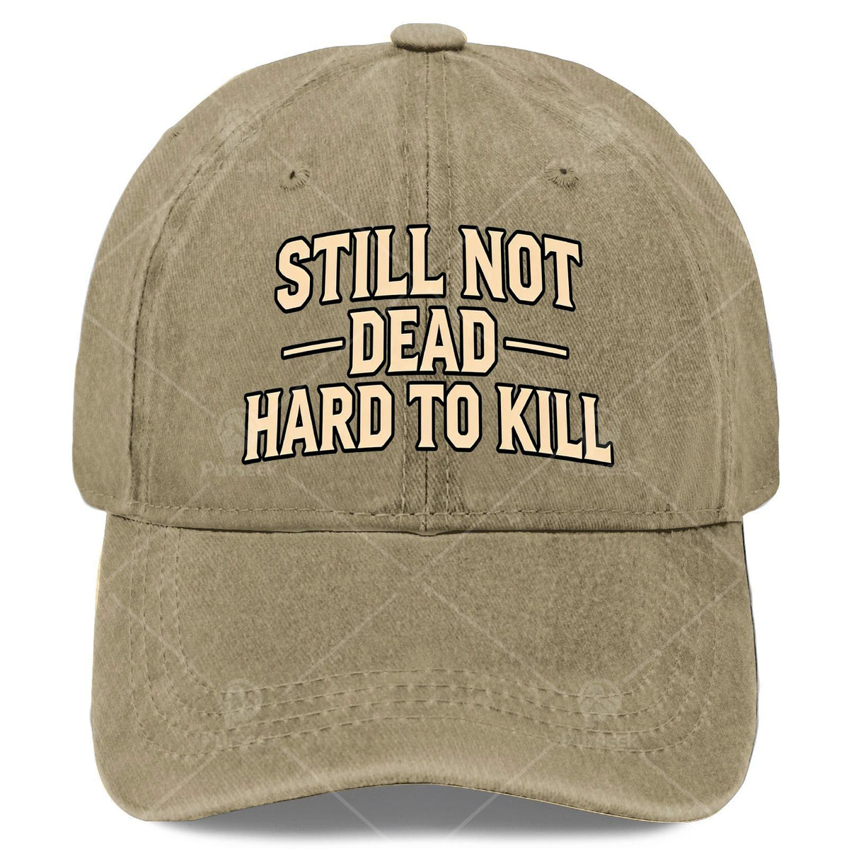 Still Not Dead Baseball Hat Unisex Fashion Washed Distressed Cap