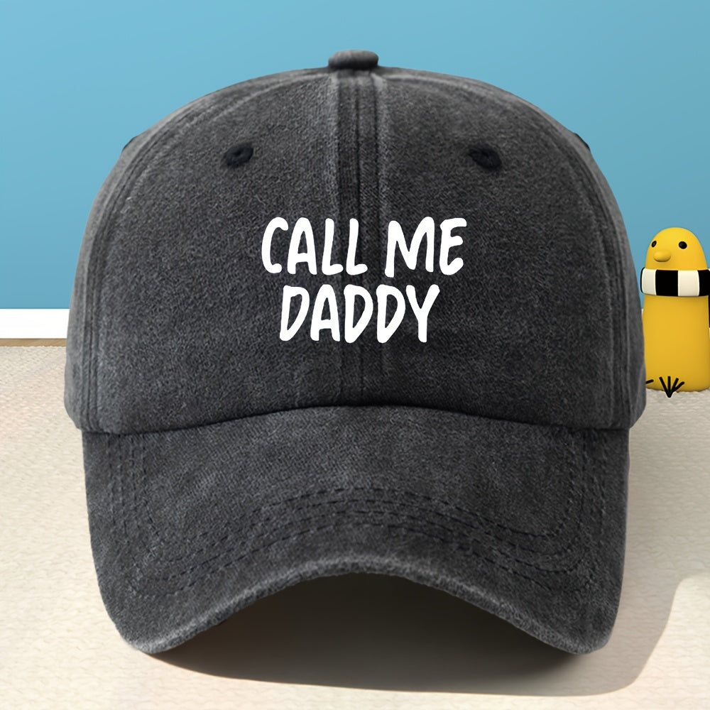 Adult Unisex Printed Baseball Cap Men Women Classic Washed Distressed Vintage Duckbill Cap Outdoor Casual Sports Streetwear Vacation Hat Individual Street Rock Rap Hip-Hop Cap Soft Comfortable Sweat-Absorbing Adjustable Hat