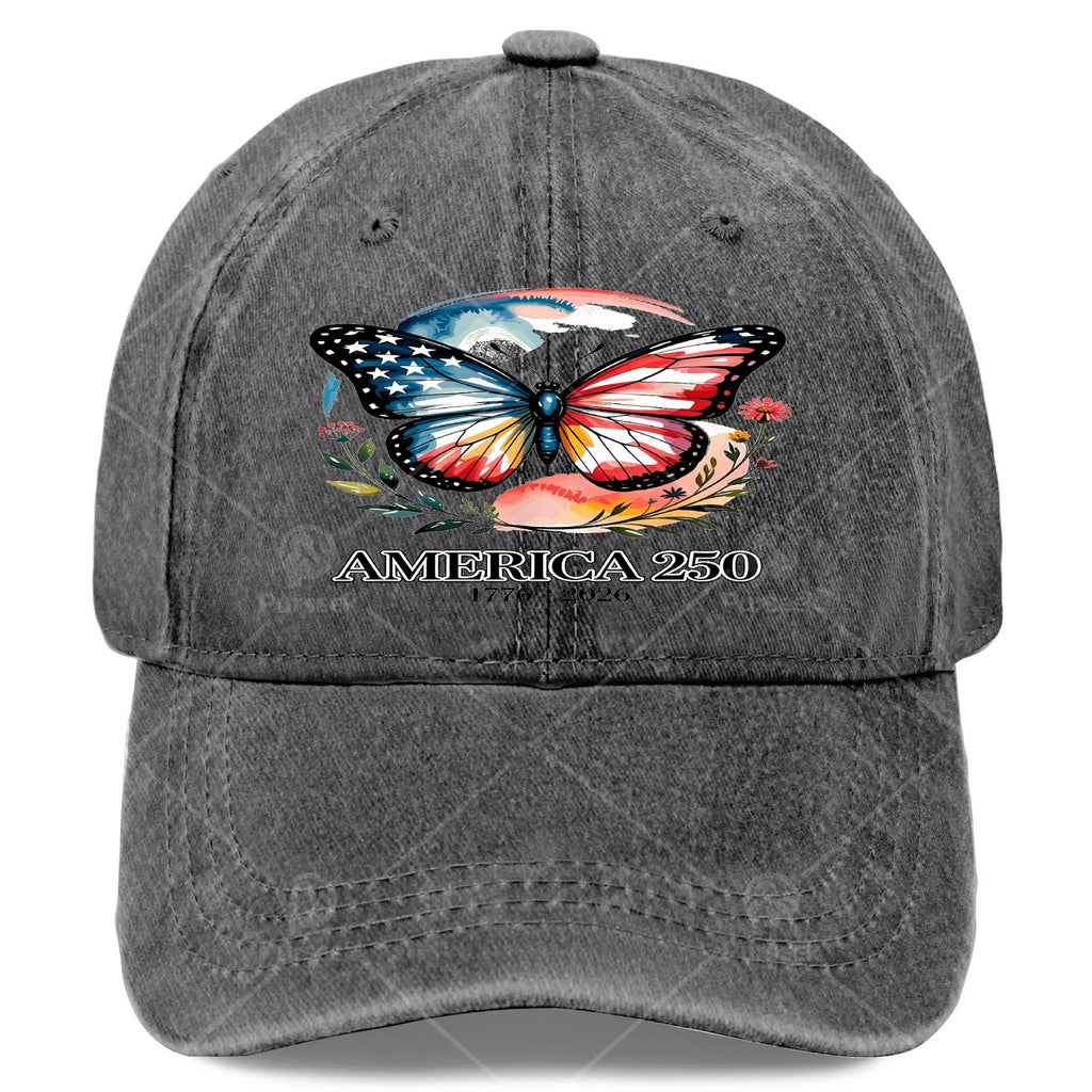 250th Anniversary US Patriotic Freedom 4th of July Baseball Hat Unisex