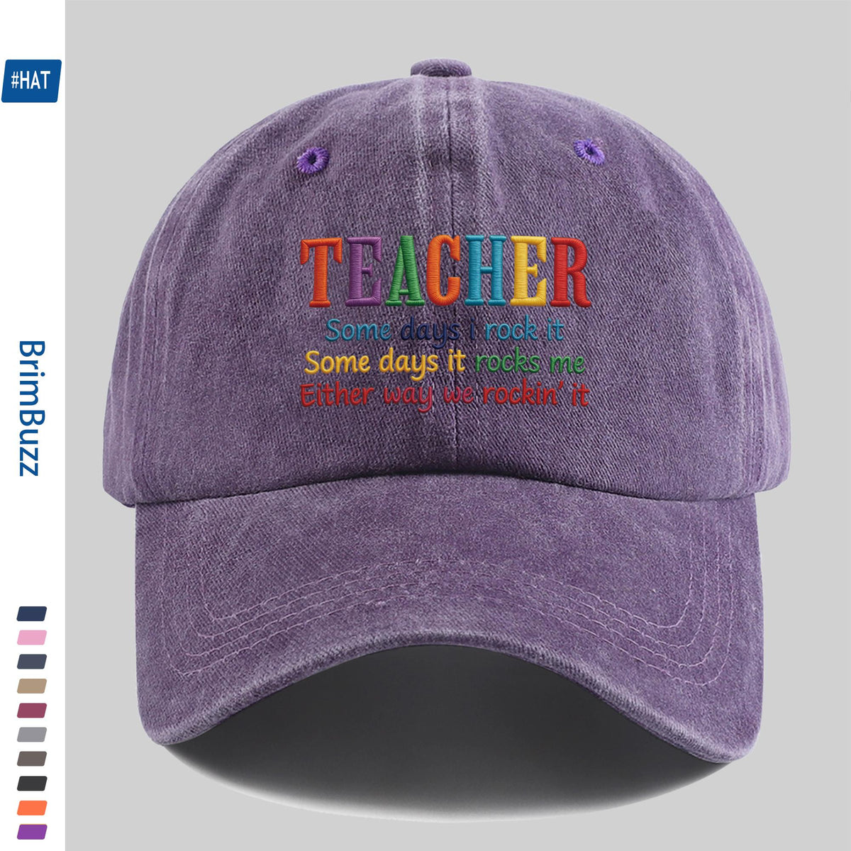 1 Vintage Baseball Cap with Letter Print and Adjustable Strap - Lightweight and Suitable for All Seasons, Non-stretch Buckle Hat, Ideal for Skateboarding, Casual Wear, Parties, and Vintage Dad Hats