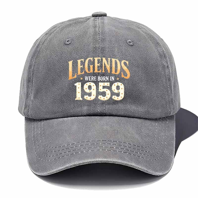 Vintage 1959 Baseball Cap | Retro Sporty Polyester Casual Hat, Hand Washable, Suitable for Various Holidays and Seasons