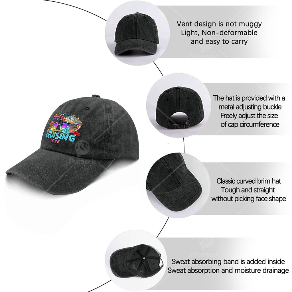 Unisex Baseball for Best on The 2026 Girls Gone Cruising Vacation Trip