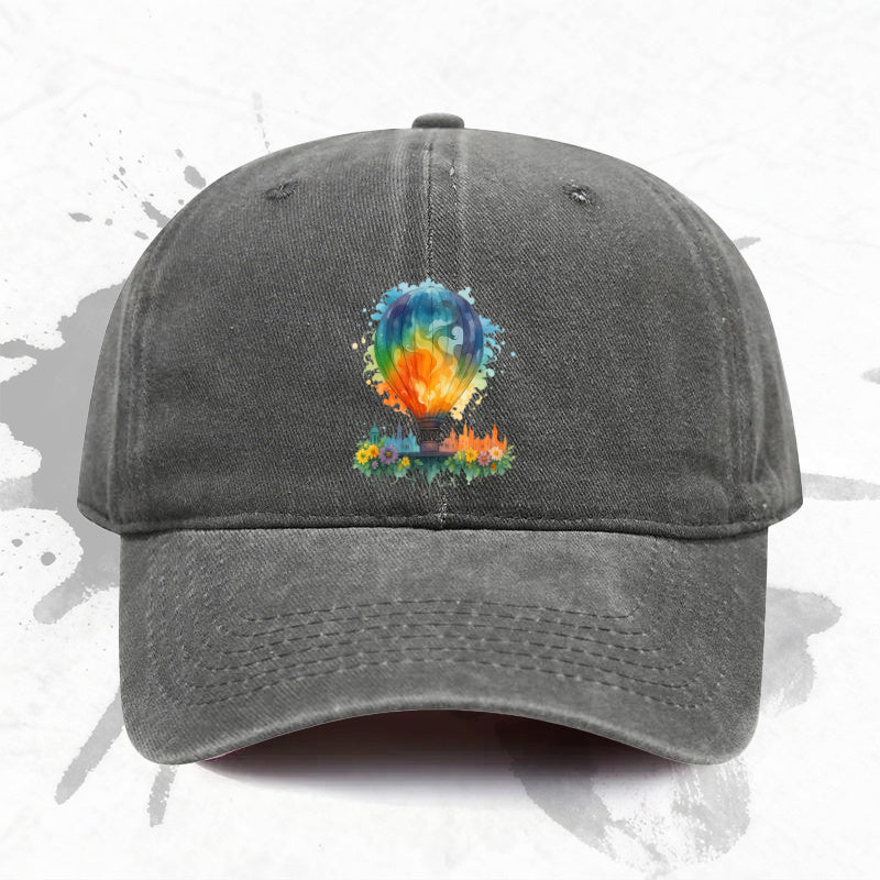 1pc, Adjustable Baseball Cap with Colorful Print, Lightweight Printed Craft Women'S Hat, Ideal Gift for Weddings, Parties, Birthdays, Men'S Trendy Hat, Fashion Casual, Unique Design, Personalized Choice, Showcasing Individual Charm