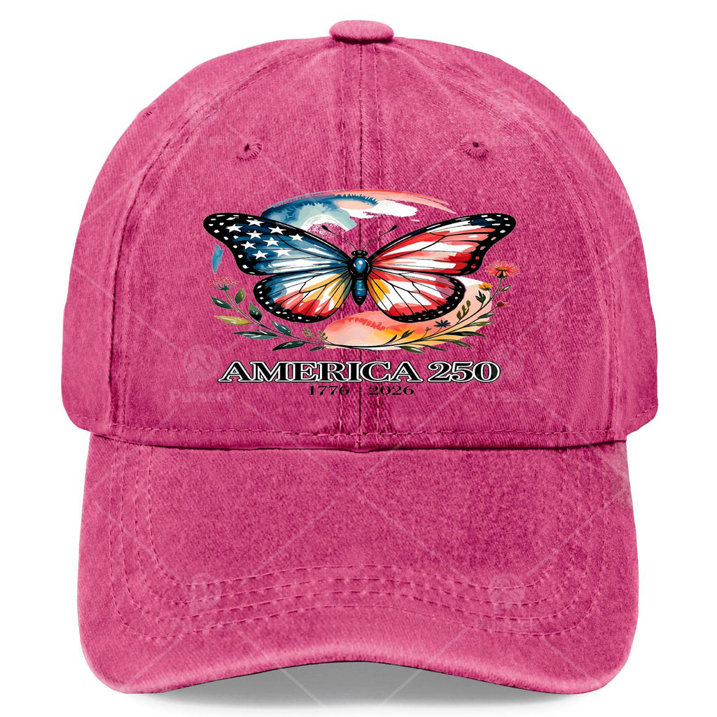250th Anniversary US Patriotic Freedom 4th of July Baseball Hat Unisex