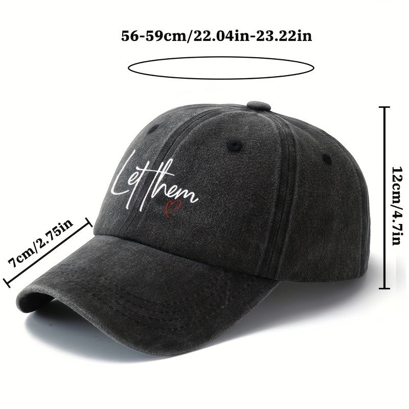 Stylish Baseball Cap Featuring Printed Text, Adjustable Duckbill Design Suitable for Outdoor Activities, Camping, Parties, Hip-Hop Fashion, Trucker Style, And Fishing