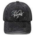Texas Heart Hat State Pride Design Baseball Hat Unisex Fashion Washed