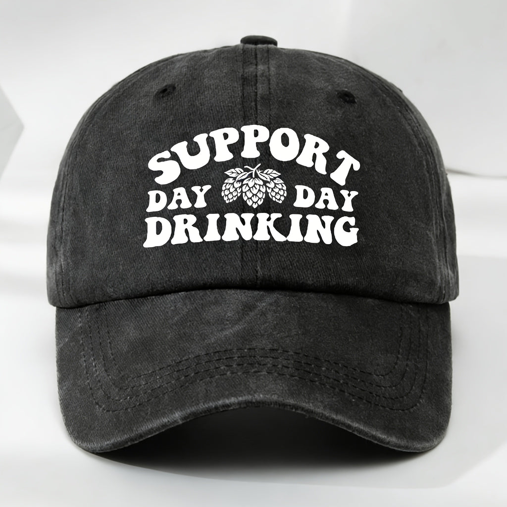 Men's Summer Casual Washed Baseball Hat, Lightweight Adjustable Outdoor Sun Hat for Everyday