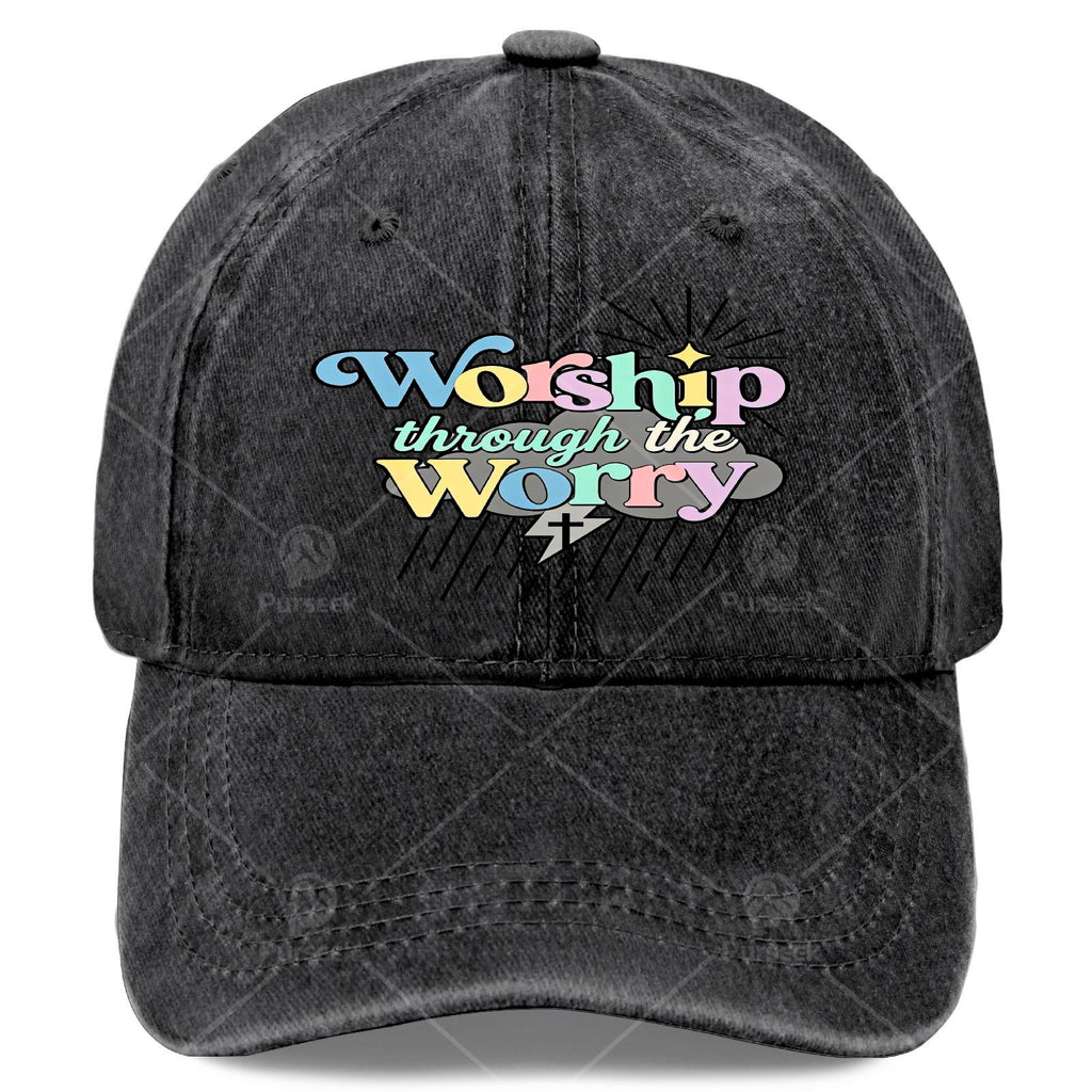Christian Faith Baseball Cap with Prayer & Verse - Adjustable Unisex Religious Cap Suitable for Men & Women, Machine Washable Cap for Church, Daily Worship, Prayer Meetings, Pull String Closure, Prayer Token Gift