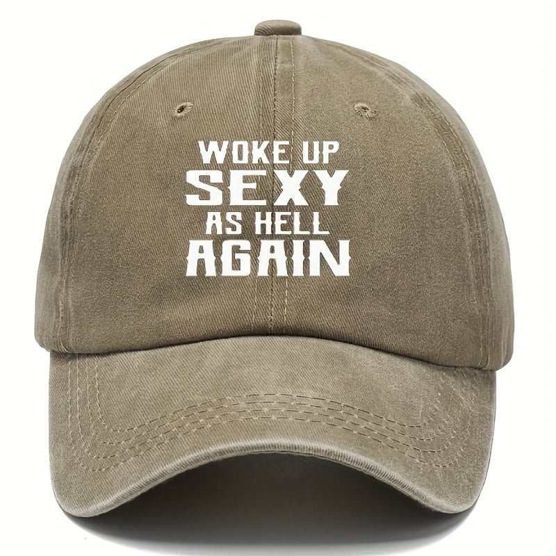 Vintage Trucker Cap with - Curved Brim Baseball Hat Suitable for Outdoor Sports, Casual Wear, - Use, Retro Style, Hand Washable (No Modifications to Original)
