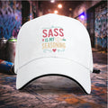 Sandwich Brim Baseball Cap, Adjustable Unisex Casual Hat, Ideal for Halloween Christmas Party, Holiday Gift for Daily Outdoor Wear