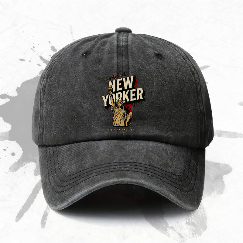 1pc, Adjustable Baseball Cap with "New York" Design, Lightweight Printed Craft Women'S Hat, "New York Style" Men'S Trendy Cap, Ideal Gift for Weddings, Parties, Birthdays, Fashionable And Versatile, Showcasing Individuality And Taste