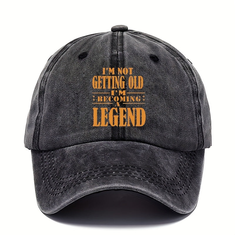 A Vintage Baseball Cap That Is Adjustable And Lightweight, Featuring a Snap Closure - Perfect for Casual Fashion, Sports, And Outdoor Activities, Suitable for All Seasons