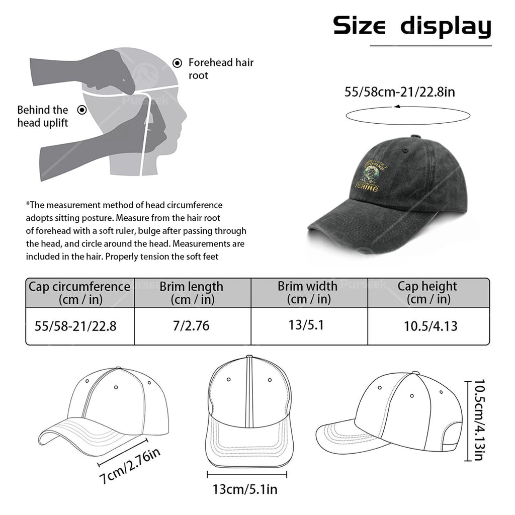 Sorry I Wasnt Listening I Was Thinking about Fishing Baseball Hat Unisex Low