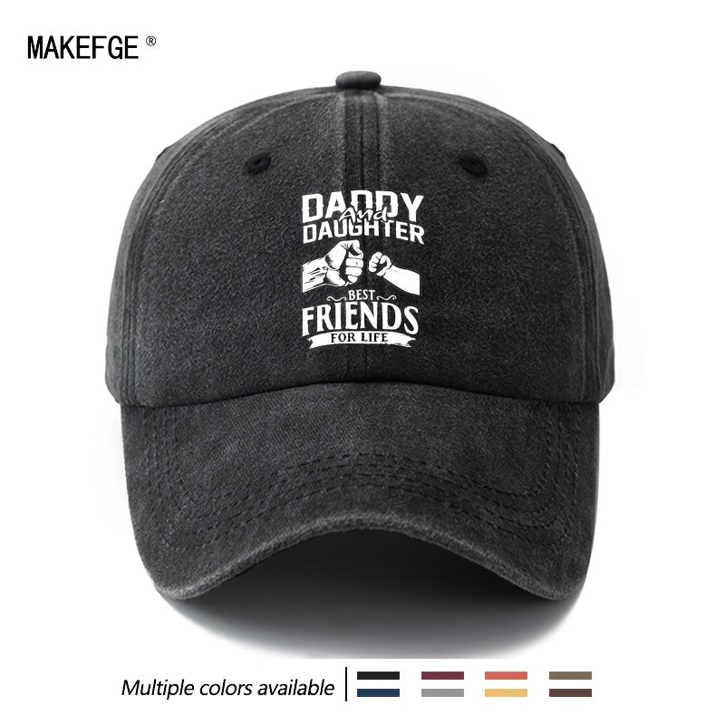 A Unisex Fashionable and Versatile Printed Fist-bump Baseball Cap, Featuring a Classic Vintage Washed Outdoor Lightweight Curved Brim. Suitable for Casual Occasions Such as Outdoor Vacations, Travel, and Camping. Also Ideal as a Hip-hop Hat