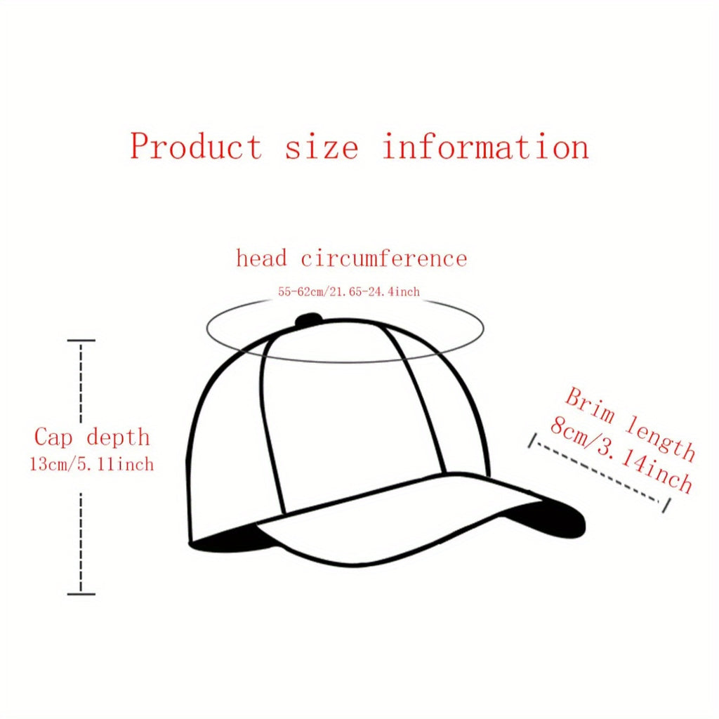 Urban Style Outdoor Fashion Versatile Retro Men'S Baseball Cap, Trendy Sunshade American Casual Women'S Hat