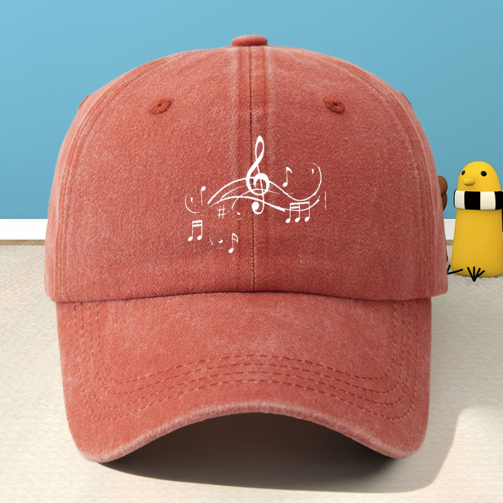 Adult Printed Baseball Cap Unisex Classic Washed Distressed Vintage Duckbill Cap Outdoor Casual Sports Streetwear Vacation Hat Individual Street Rock Rap Hip-Hop Cap Soft Comfortable Sweat-Absorbing Adjustable Hat Truck Driver Hat