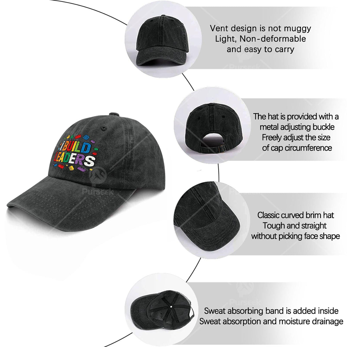 I Am a Leader, a Building Block Assembler, a Teacher, a Block Assembler, And a Baseball Cap Wearer