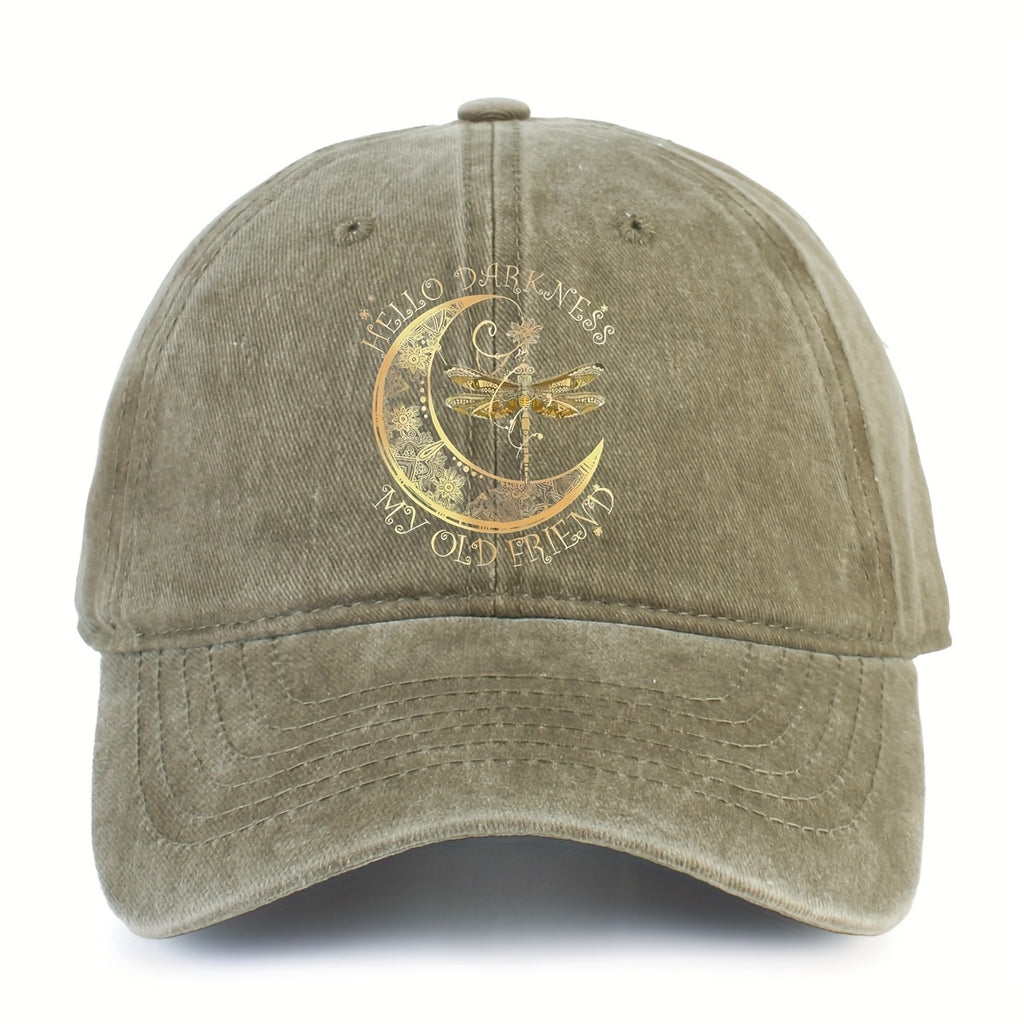 Fashion Printed Baseball Cap, Casual Sun Protection Sports Cap, Suitable For Daily Vacation, Outdoor Fishing, Hiking And Cycling, Suitable For Men And Women