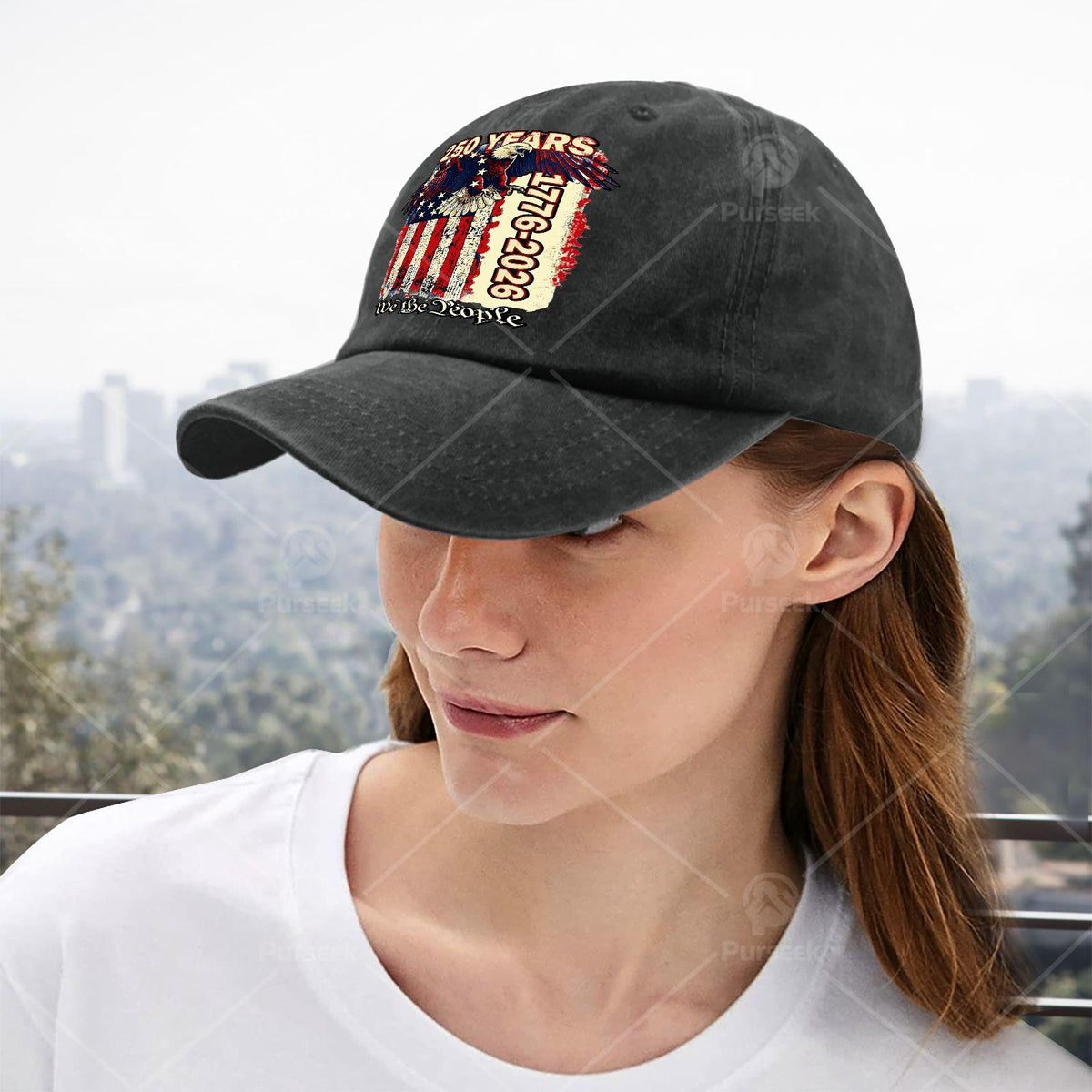 Unisex Vintage American 250th Anniversary Baseball Jacket & Historical Top Hat - Lightweight Full-Print Suitable for 1776 Independence Day, 250 Years of History Commemorative Outfit, Machine Washable for 4th of Gifts and Casual Wear