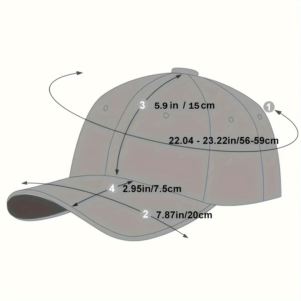ATHACER Men'S "I'm Dave Things" Vintage Baseball Cap - Retro Washed Black Hat with Bold Text, Lightweight & Breathable for Outdoor Fashion, Hand Wash Only, Outdoor Headwear, Casual Headgear, Distressed Texture
