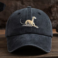 Vintage Washed Baseball Cap with Curved Brim & Retro Print - Soft Suitable for Outdoor Sports, Hiking, Streetwear, Hip-Hop Hat - Washed Look for Running, Camping, Fishing - Curved Visor for