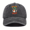 Boys' Rooster Jockey Pattern Baseball Cap - Vintage Adjustable Lightweight Hat, Suitable for Spring/Summer Outdoor Sports, Soccer Matches, and Carnivals, Multiple Colors Available