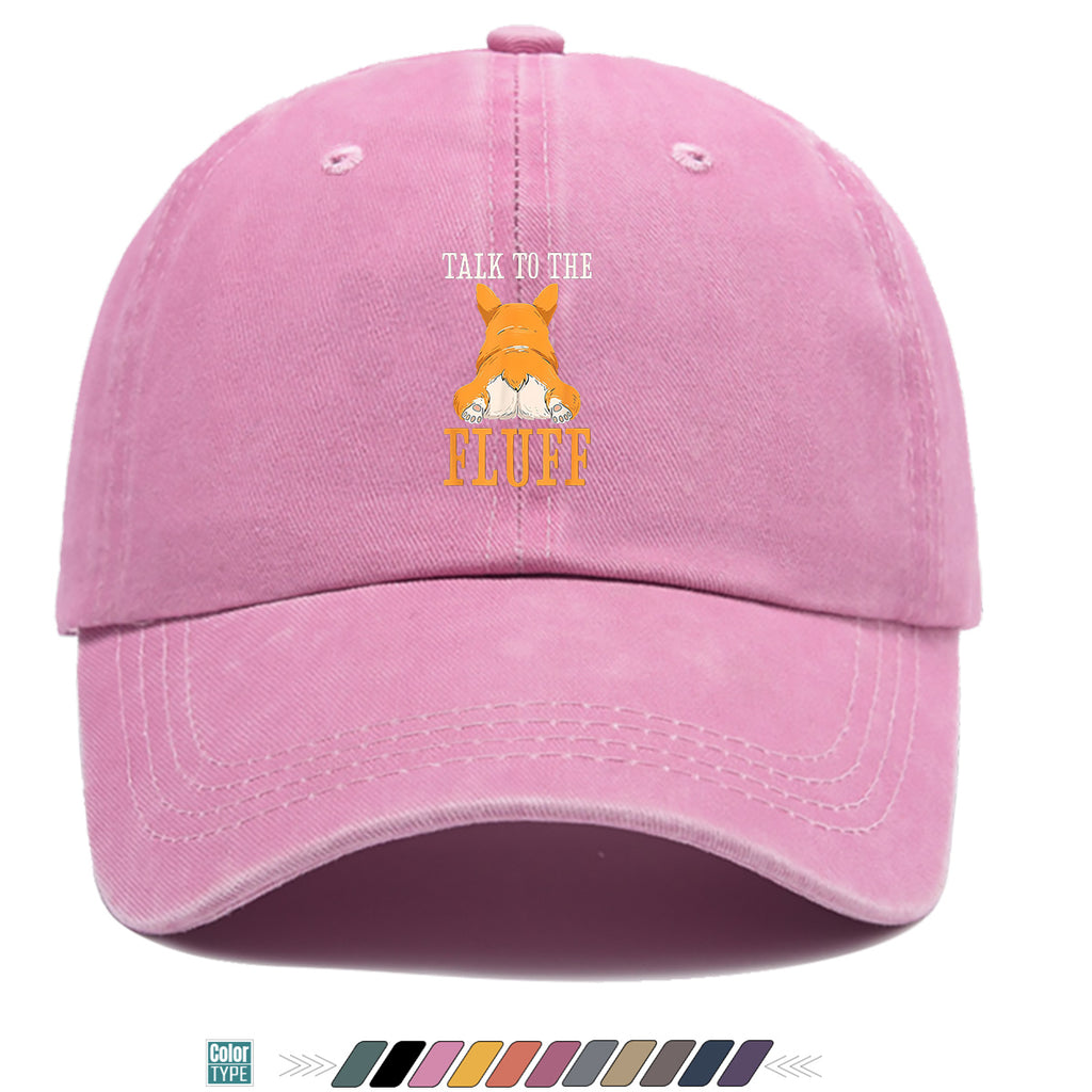 1pc Corgi Butt Fun Print Baseball Cap, Comfortable Breathable Sun Hat, Fashionable Cute Pet Hat, Unisex Adjustable Size, Casual Versatile Duckbill Cap, Suitable for Daily Outings, Park Strolls, Friend Gatherings, Pet-Themed Events, Weekend Fun