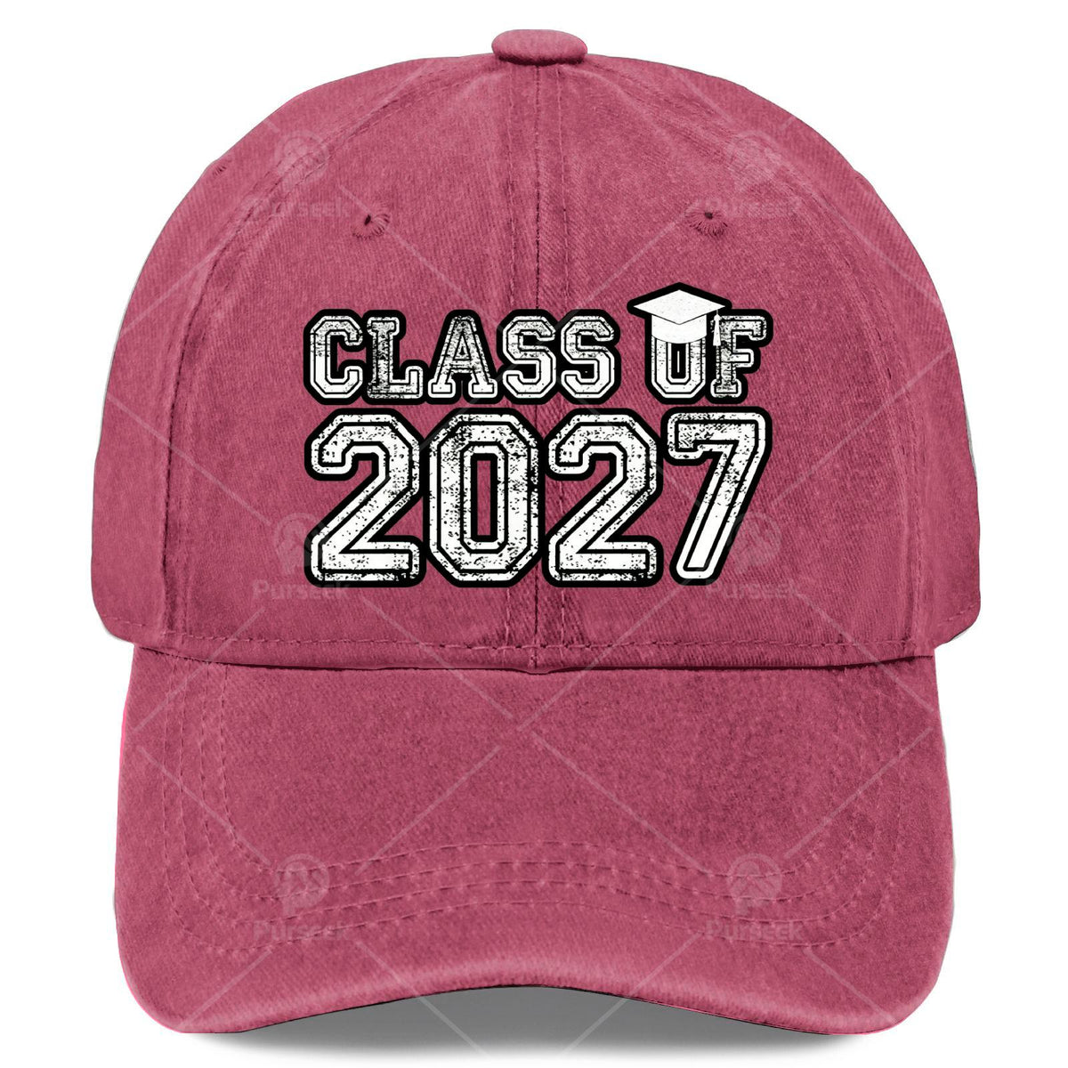 Vintage Baseball for The Class of 2027, Perfect for Unisex Graduation Celebrations