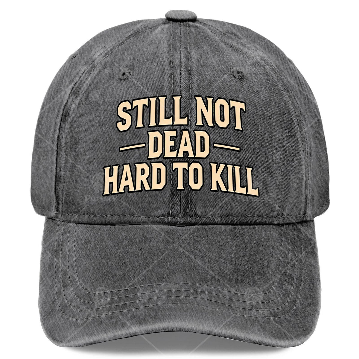 Still Not Dead Baseball Hat Unisex Fashion Washed Distressed Cap