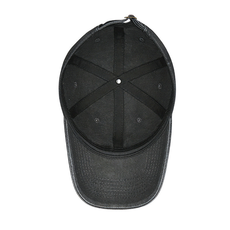 1pc Bull Skull Print Baseball for Men & Women - Vintage Washed Grunge Style Adjustable Unisex Hat with Bull Skull Graphic, Outdoor Casual Wear Suitable for Gifts, Bull Design