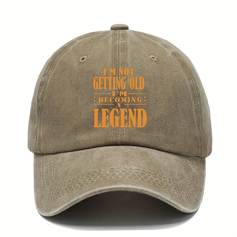 A Vintage Baseball Cap That Is Adjustable And Lightweight, Featuring a Snap Closure - Perfect for Casual Fashion, Sports, And Outdoor Activities, Suitable for All Seasons