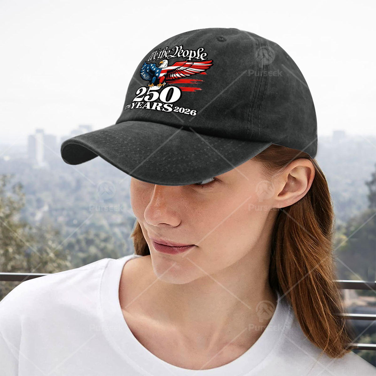Men' & Women' 250th Anniversary Baseball Shirt (1776-2026) - Fourth of July Commemorative Pullover, Washed Retro Style Suitable for July 4th, Machine Washable History Apparel