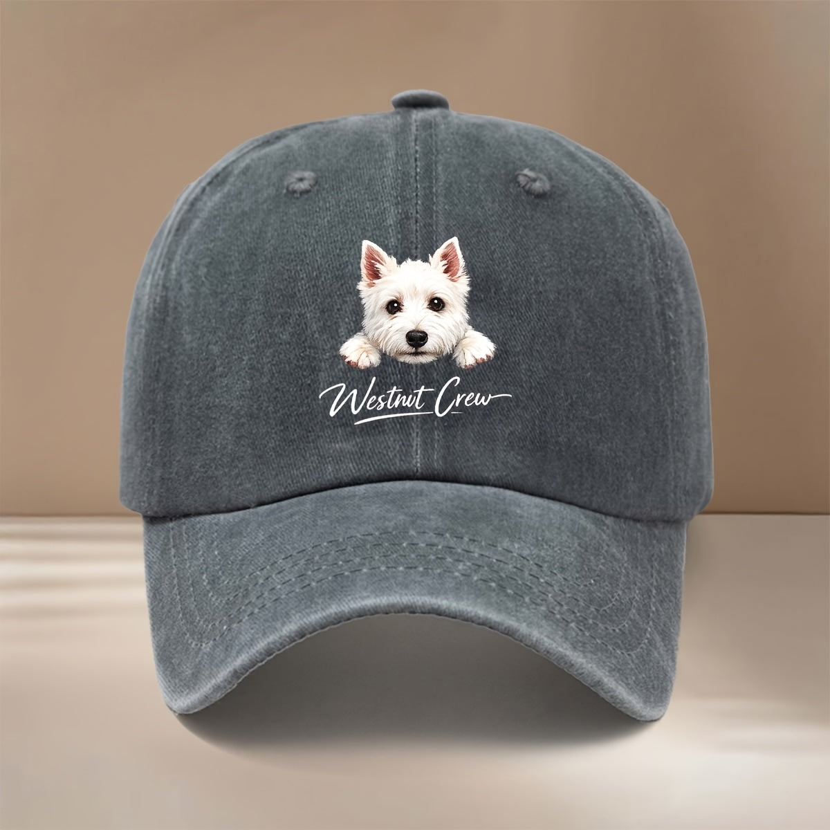 This Is a Westnut Crew Printed Baseball Cap, a Trendy, Comfortable, and Adjustable-sized Snapback Hat Suitable for Both Men and Women. It Is a Lightweight,  Curved-brim Hat Perfect for Outdoor Sports, Dinners, Camping, and Other Occasions