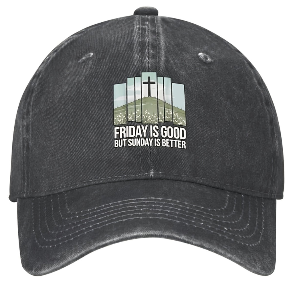 Unisex Y2K Retro Christian Baseball Cap with Face- & Full Print Positioning - Suitable for Couples, Baptism, Easter Sunday Church Hats, Machine Washable Pull-String Cap for Men and Women