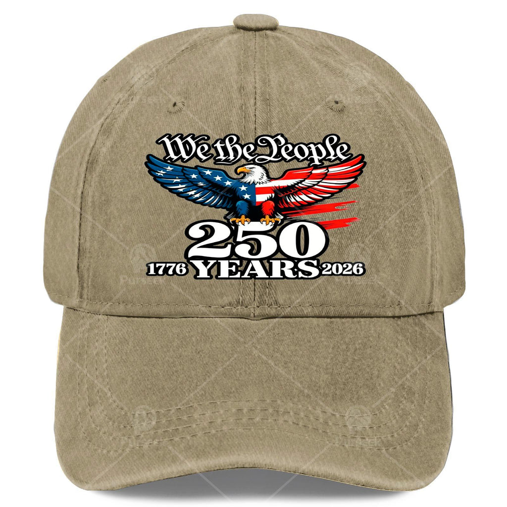 Men' & Women' 250th Anniversary Baseball Shirt (1776-2026) - Fourth of July Commemorative Pullover, Washed Retro Style Suitable for July 4th, Machine Washable History Apparel