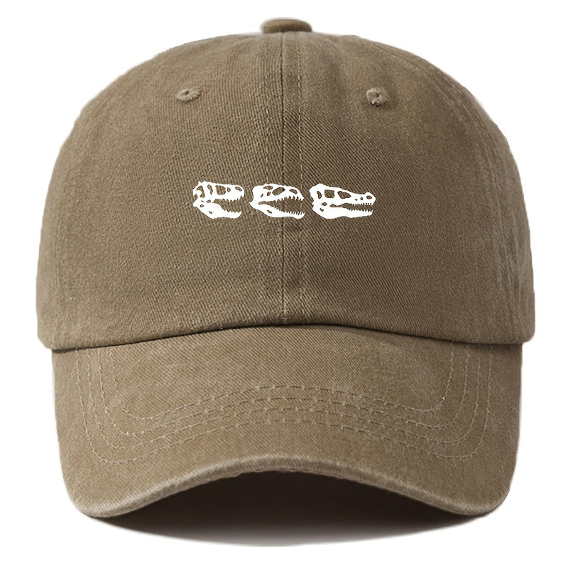 Men'S Baseball Cap Unisex Cartoon Print Adjustable Fashion Versatile Duckbill Hat Suitable for Outdoor Camping, Hiking, Fishing