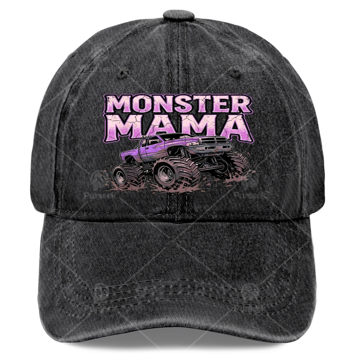 Unisex Baseball for Families Who Love Monster Trucks