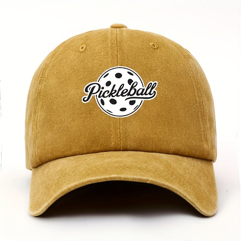 "Pique Ball" Golf Cap, Hand Washable, Polyester Fabric, Adjustable Unisex Golf Hat, Suitable for Leisure, Parties, Etc