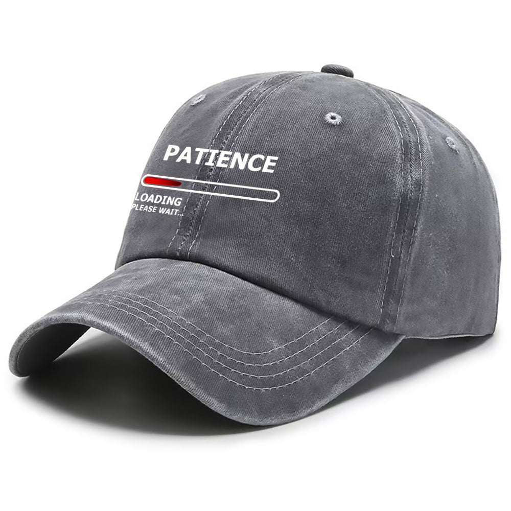 Patient Print Baseball Cap- Soft, Breathable, Adjustable Snapback Cap, Curved Brim, Lightweight, Unisex, Suitable for Casual Outdoor And Formal Occasions, Hand Washable- Ideal Gift, Event Headwear, Fashion Headwear, Fashion Enthusiasts