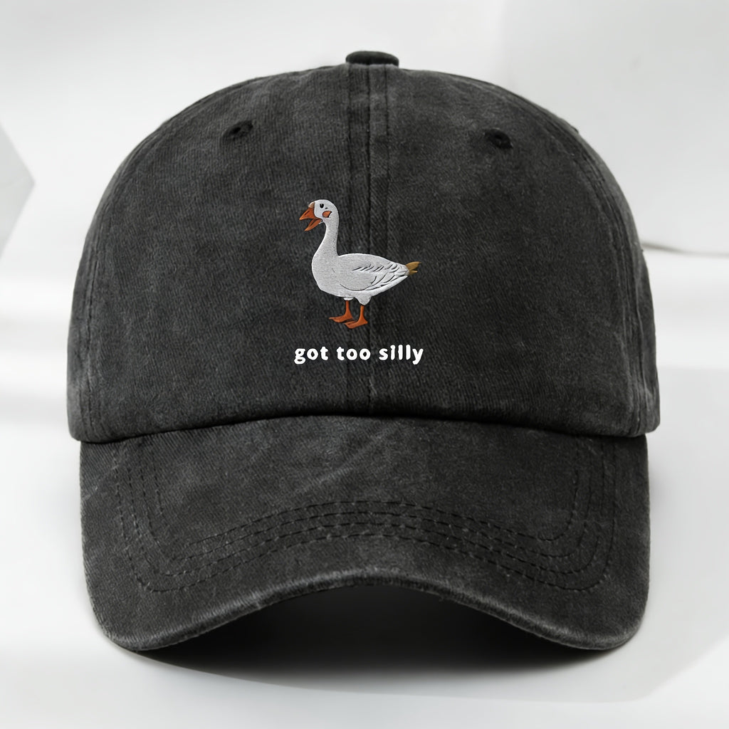 Men'S Summer Casual Washed Baseball Cap, Lightweight Adjustable Outdoor Sun Hat for Everyday
