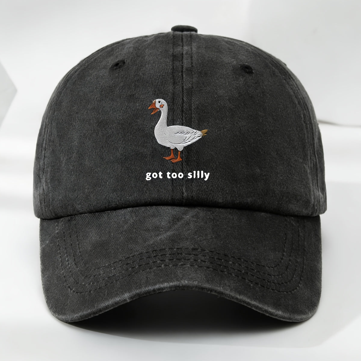Men'S Summer Casual Washed Baseball Cap, Lightweight Adjustable Outdoor Sun Hat for Everyday