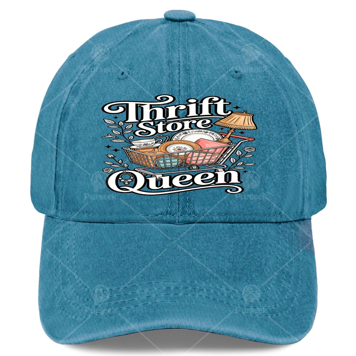 Vintage Store Queen, Vintage Shopper, Online Seller, Vintage Treasure Hunting, Baseball Cap, Unisex Style