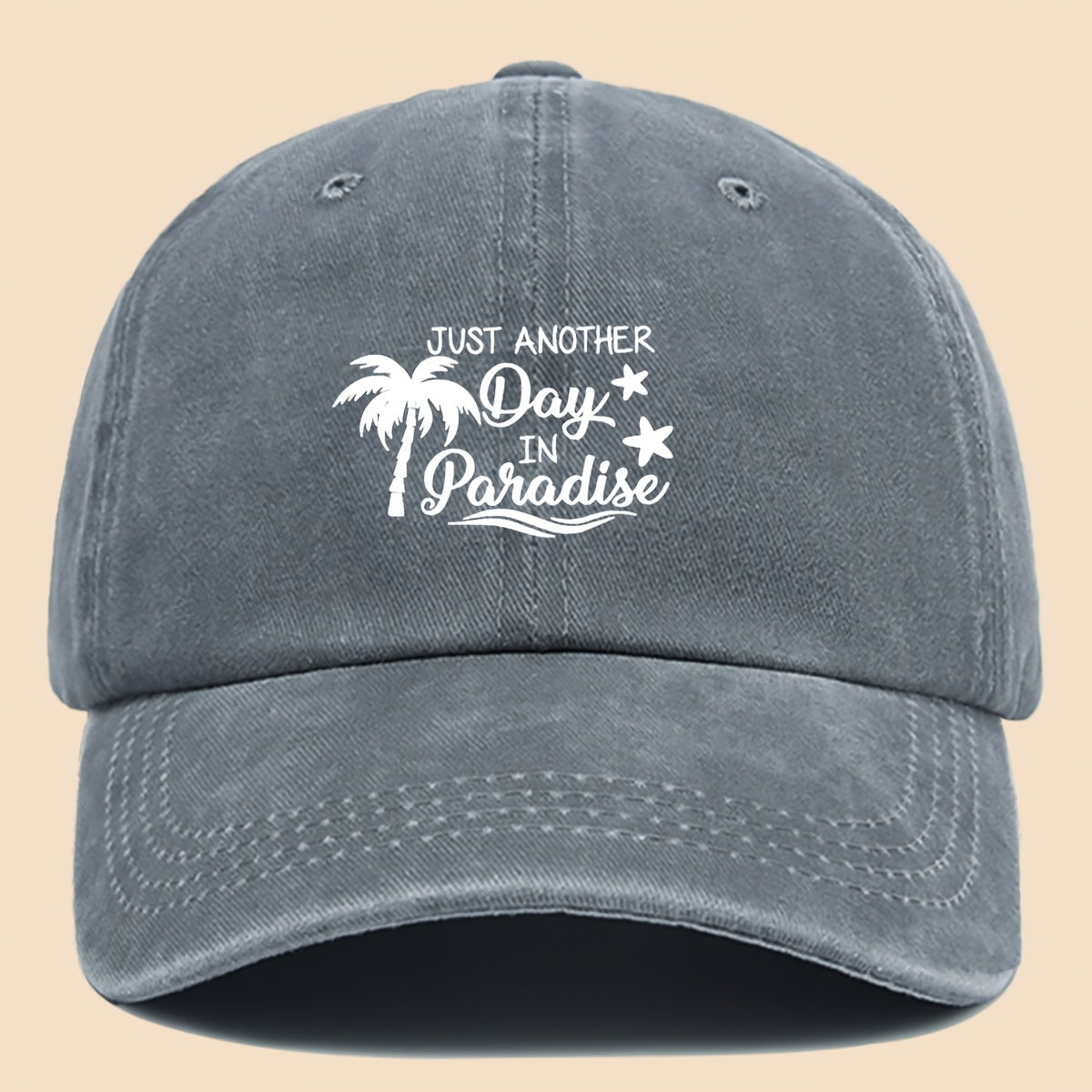 1 Stylish Coconut Beach Fun Print Baseball Cap, Suitable for All Seasons, Adjustable for Both Men and Women. Comfortable and Breathable Sun Hat, Suitable for Outdoor Sun, Parties, Hiking, and Cycling, Making It the Perfect Accessory for Bo