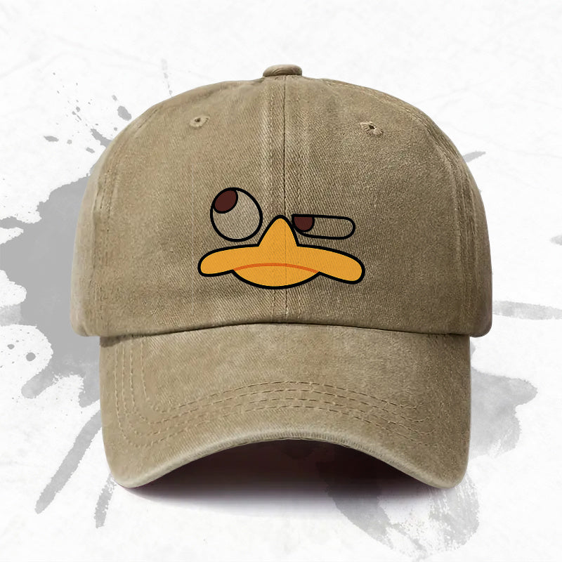 1P 1pc, Adjustable Baseball Cap with "cute Print," Lightweight Printed Women's Hat, "fun Pattern" Men's Trendy Cap, an Ideal Gift for Weddings, Parties, and Birthdays.