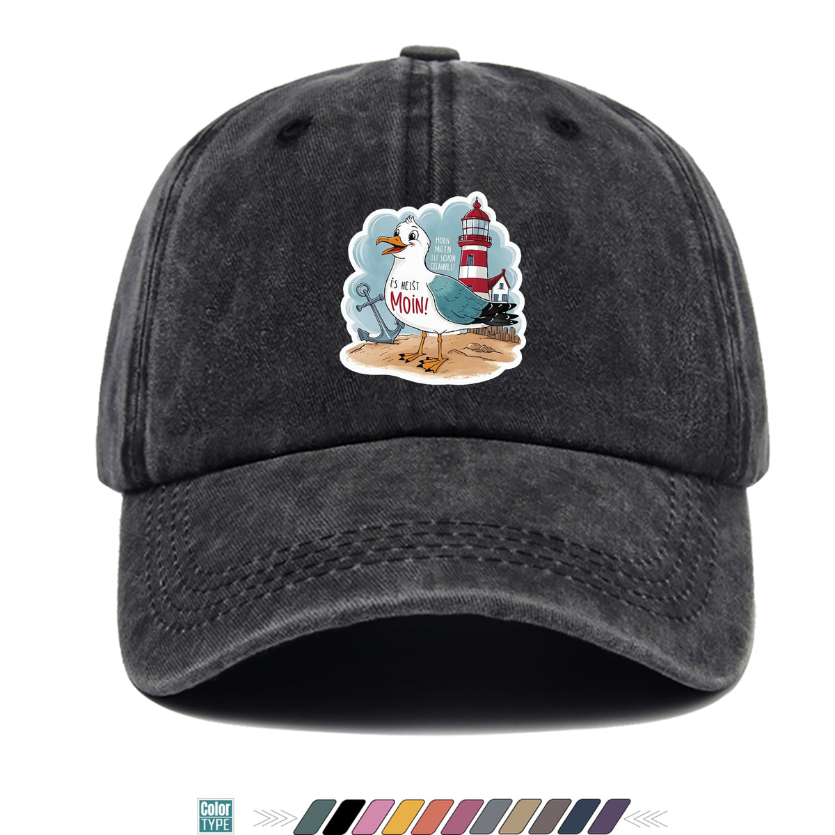 1pc American Retro Duck Pattern Design Print Baseball Cap Summer Casual Clothing Additions Black Papa Trucker Hat Breathable Comfortable Solid Color Easy Retro Soft Top Dad Hat Unisex Adjustable Size Youth Couple Skateboard Hat Fashion Trend Men And