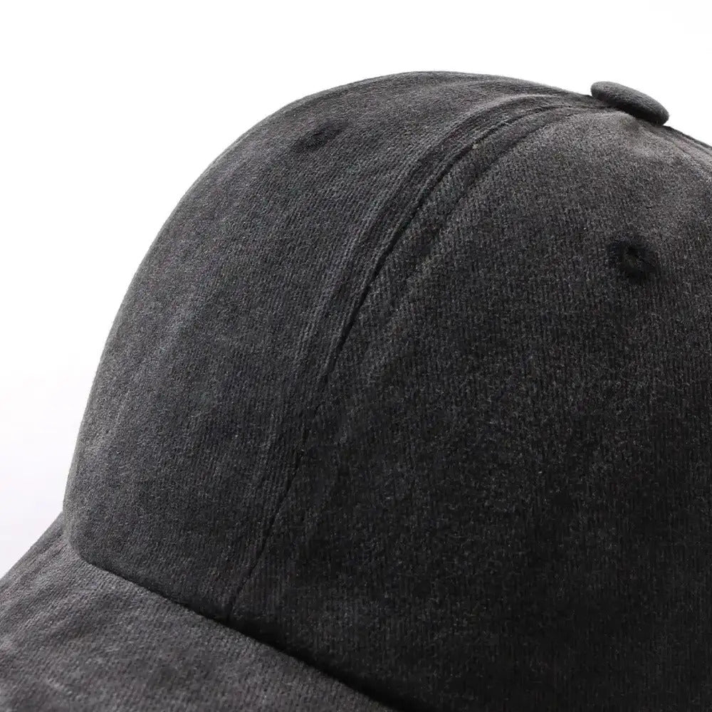 A Water-Washed Baseball Cap Featuring a Yin-Yang Fish Print - an Adjustable Unisex Hat with Traditional Chinese Koi Fish Symbols, Lightweight And Breathable for Outdoor Sun Protection, a Korean Cultural Accessory