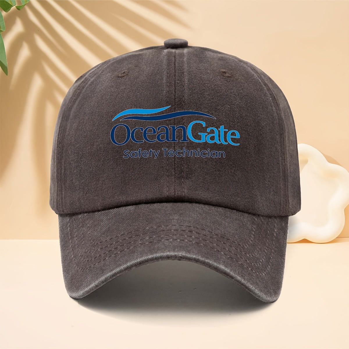 OanGate Security Technician Vintage Washed Baseball Cap, Internet Meme Culture Curved Brim Hat, Trucker Hat for Men and Women, Unisex  Trendy Hip-Hop Hat, Designed to Play on Memes to Showcase Personality, Suitable for Streetwear and Casual Outfits