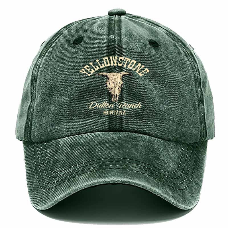 ' & ' Retro Western / Cowgirl Bull Head Baseball Cap - Rugged Ranch & Outdoor Hat Suitable for Ranch Life, Outdoor Adventures, Teacher Gifts, Graduation Events - Comfortable Cap with Bull Motif