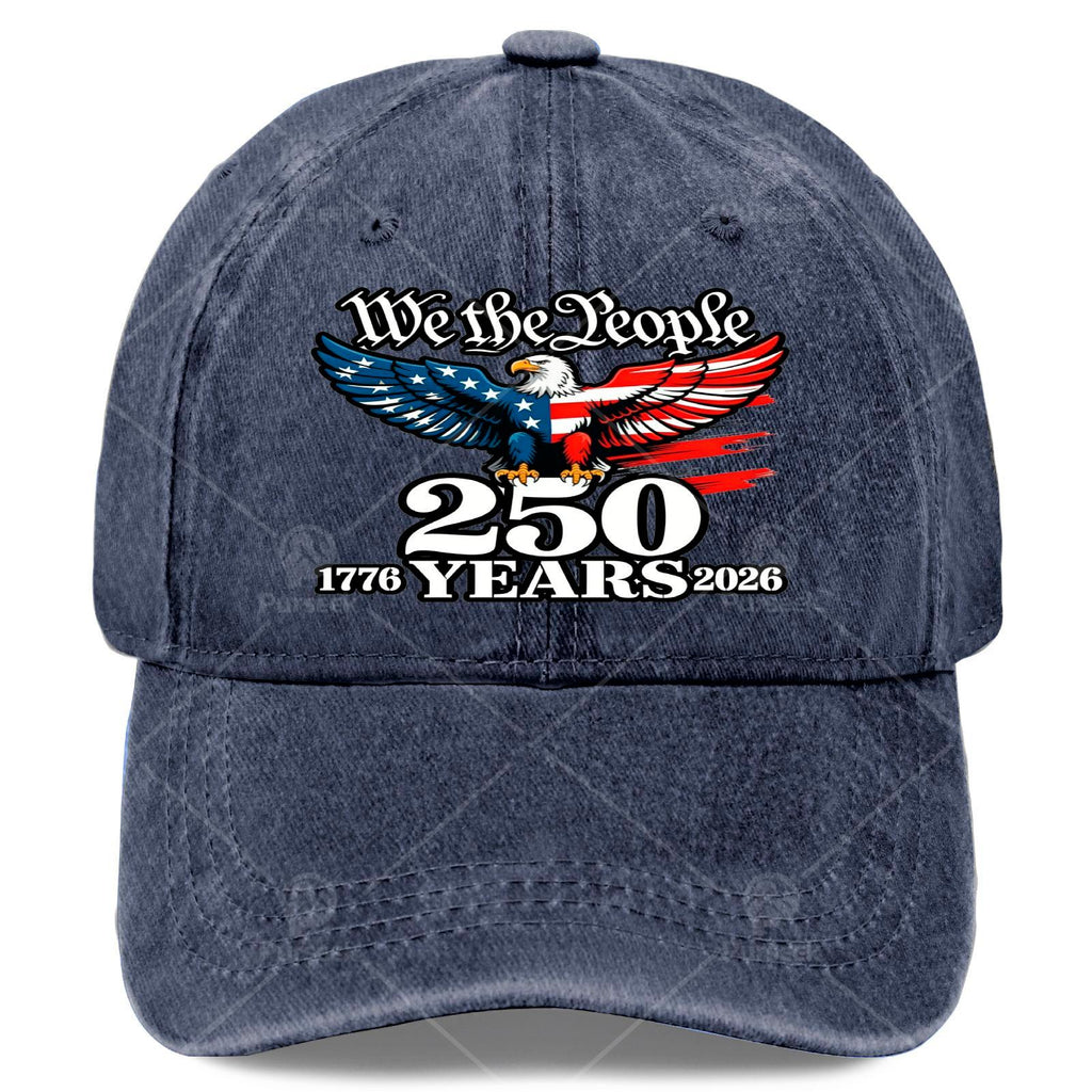Men' & Women' 250th Anniversary Baseball Shirt (1776-2026) - Fourth of July Commemorative Pullover, Washed Retro Style Suitable for July 4th, Machine Washable History Apparel